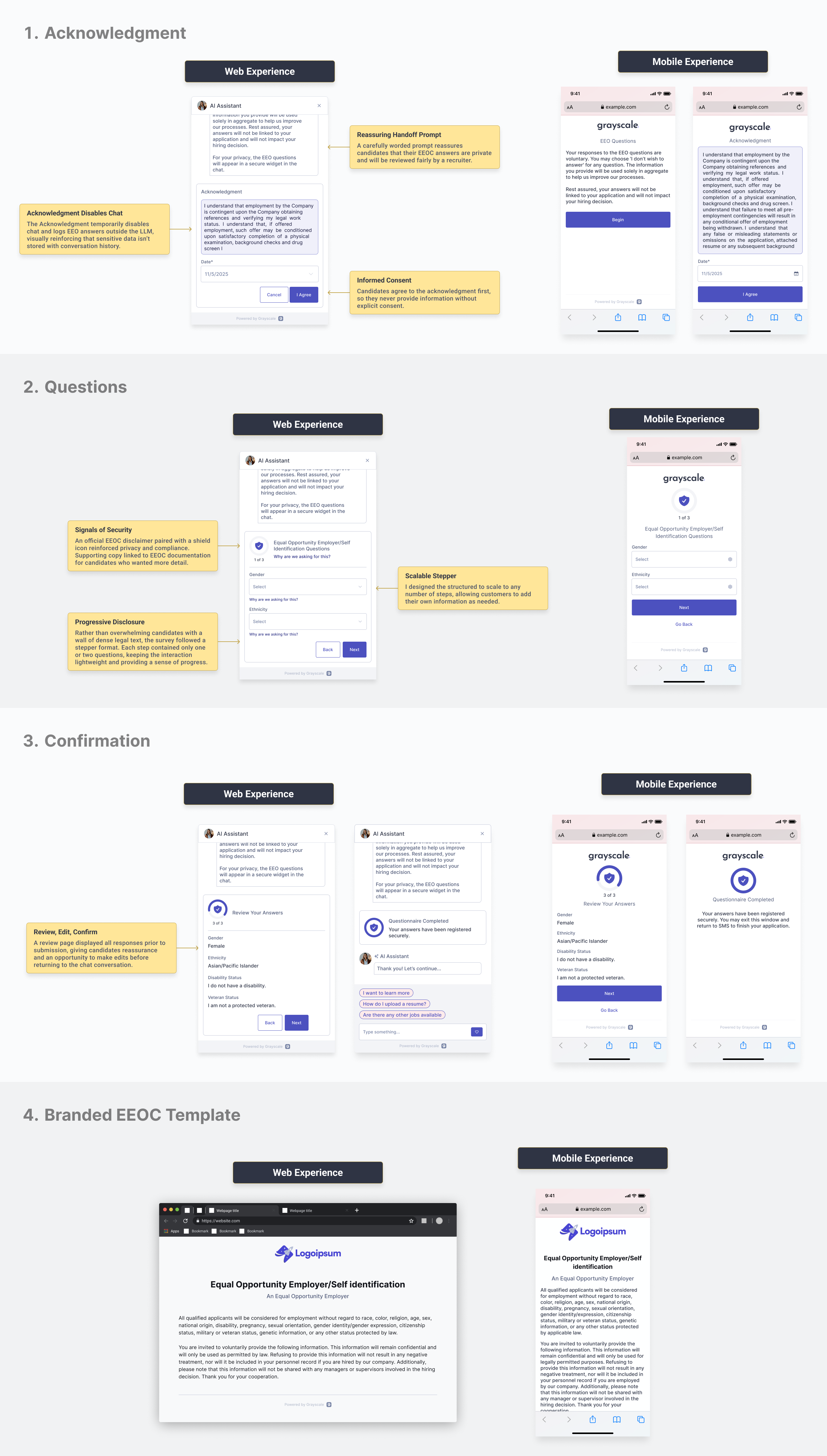 EEOC flow solution